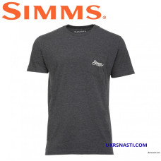 Футболка Simms Two Tone Pocket Tee Charcoal Heather размер XL